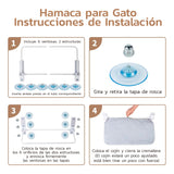 Cama Hamaca Flotante Gato