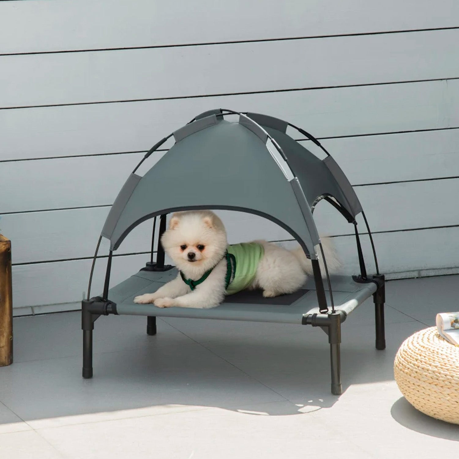 Cama elevada mascotas