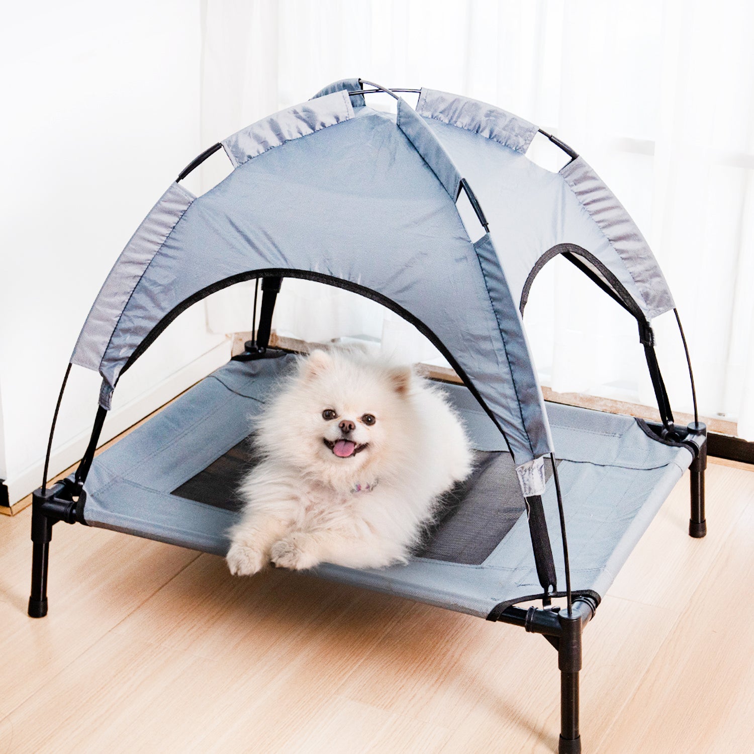 Cama elevada mascotas