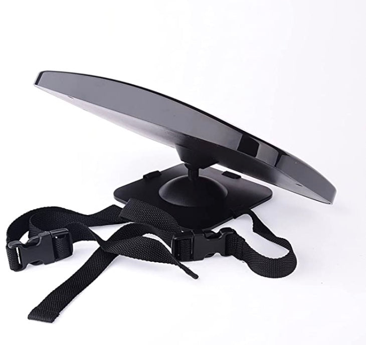 Espejo de carro bebé mirando hacia atrás