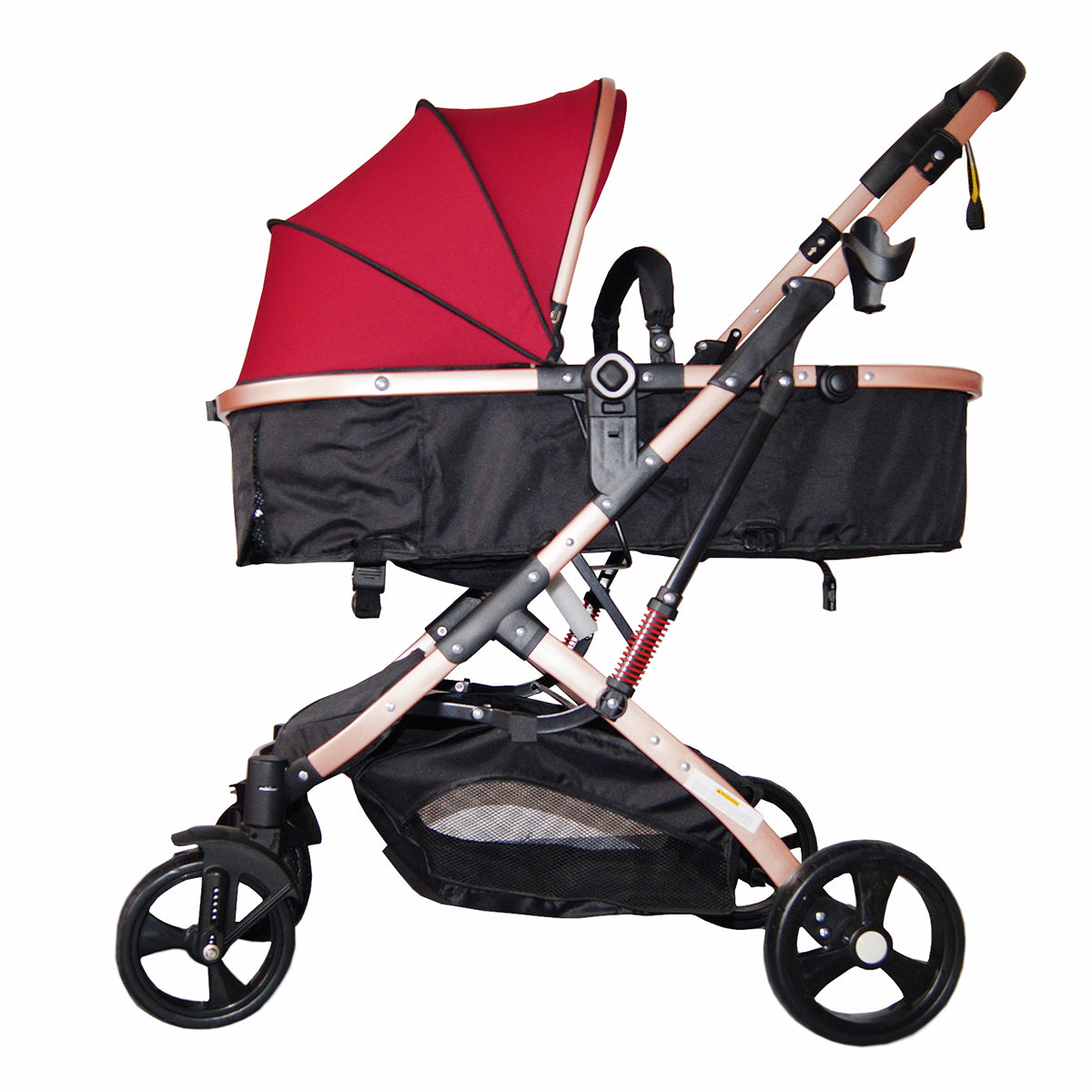 Coche Paseador Bebé Tipo Moises Ultracompacto y Elegante