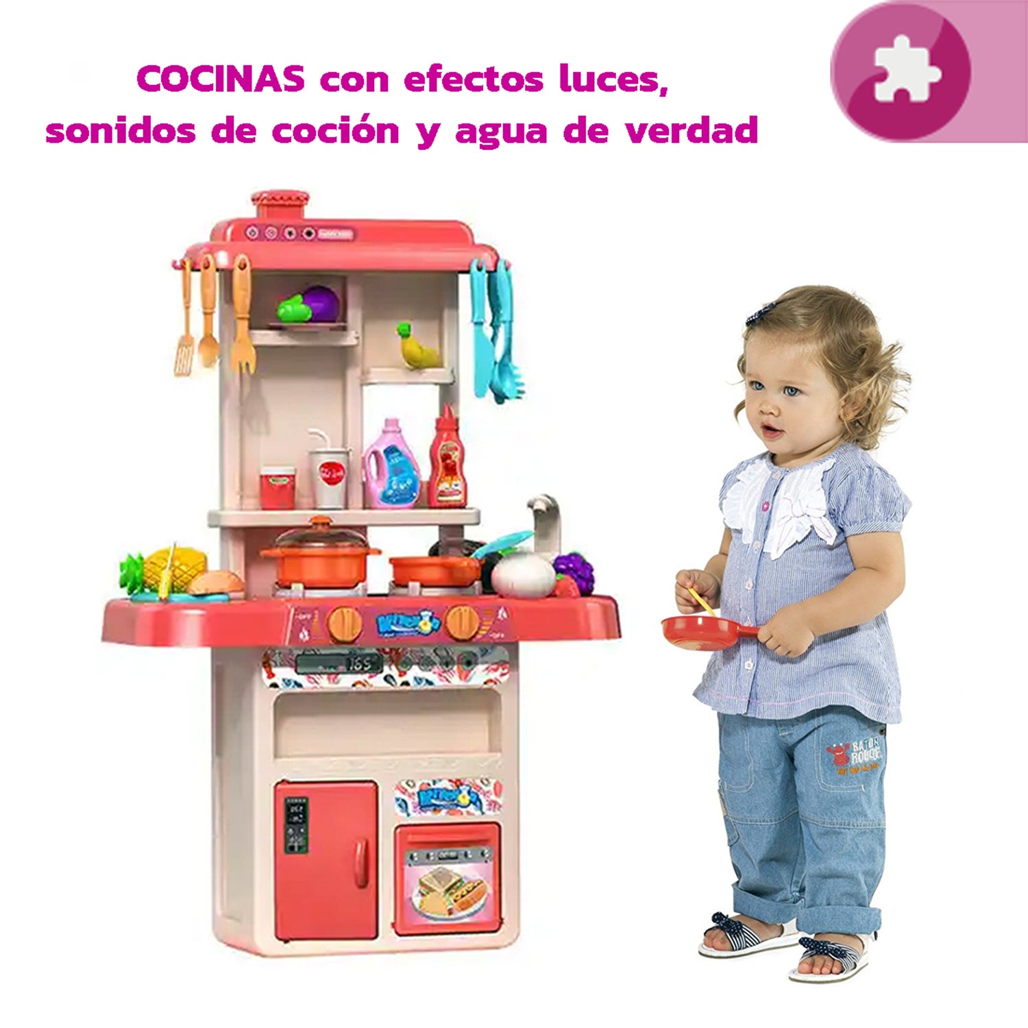 Cocina Didáctica con accesorios