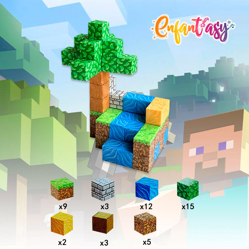 Boques Magnéticos Minecraft