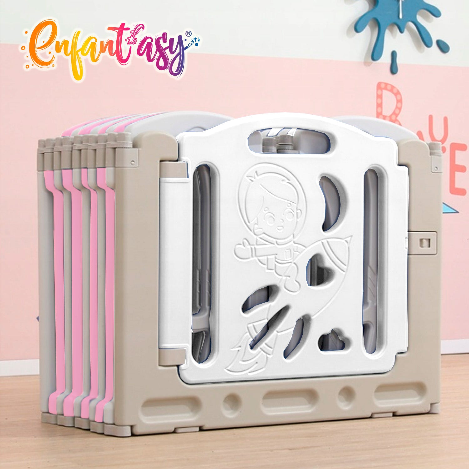 Combo corral plegable y mini parque