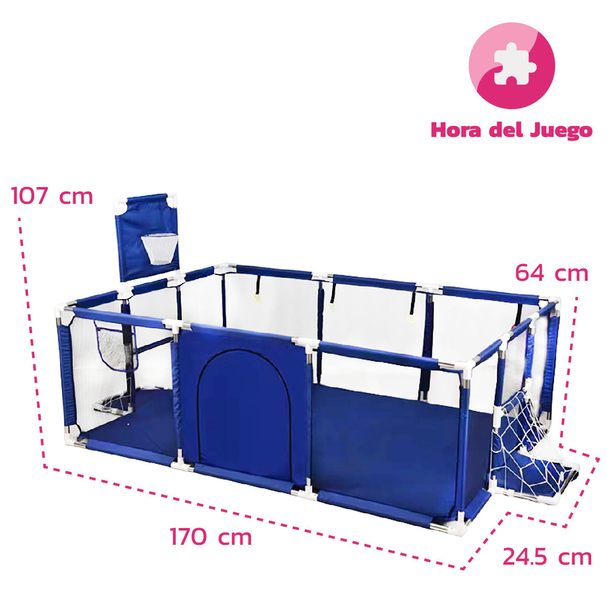 Corral de Tela PRO 170 x 130 cms