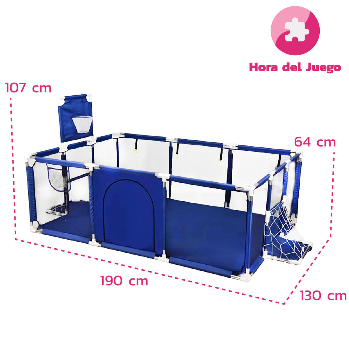 Corral de Juegos con Cancha 190