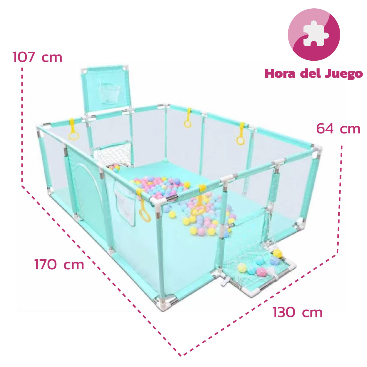 Corral de Juegos con Canchas 170