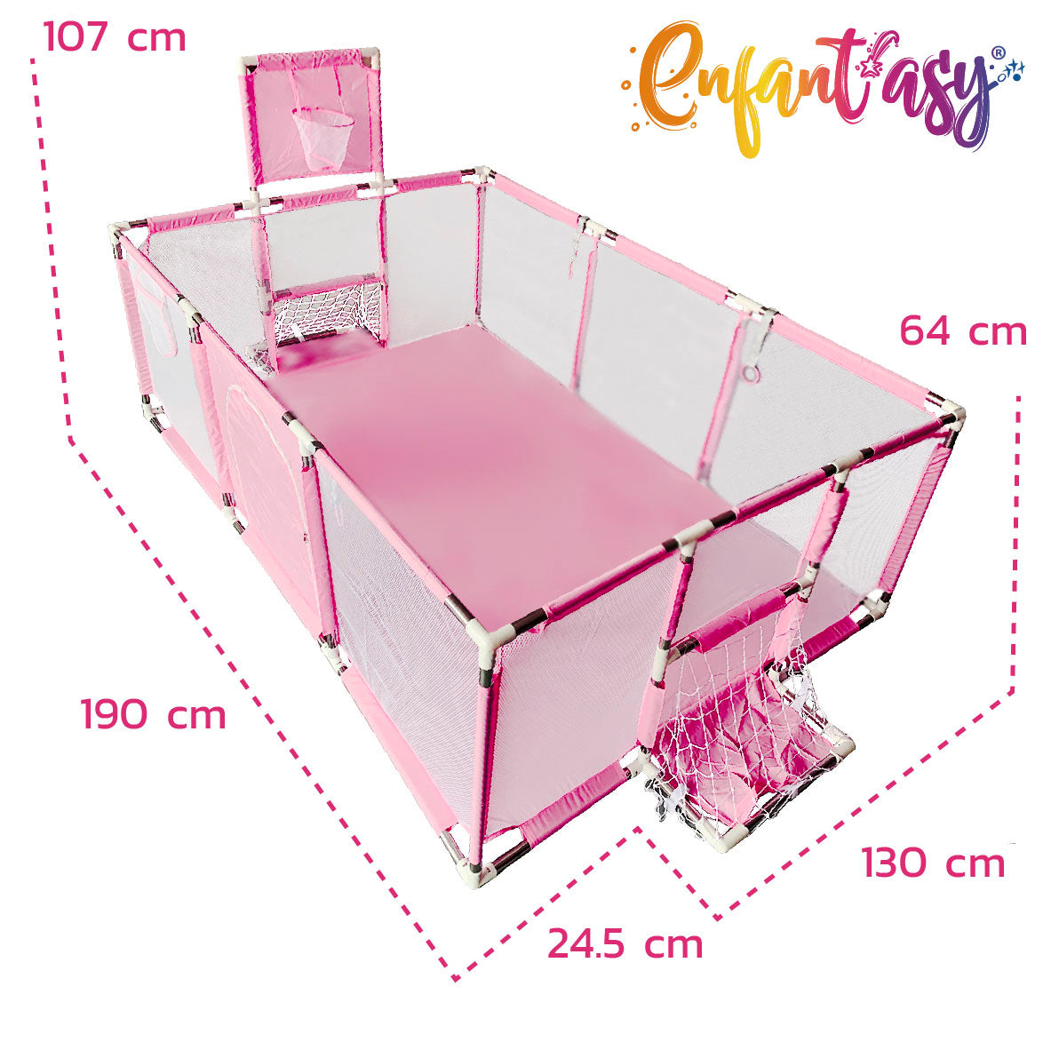 Corral de Juegos con Cancha 190