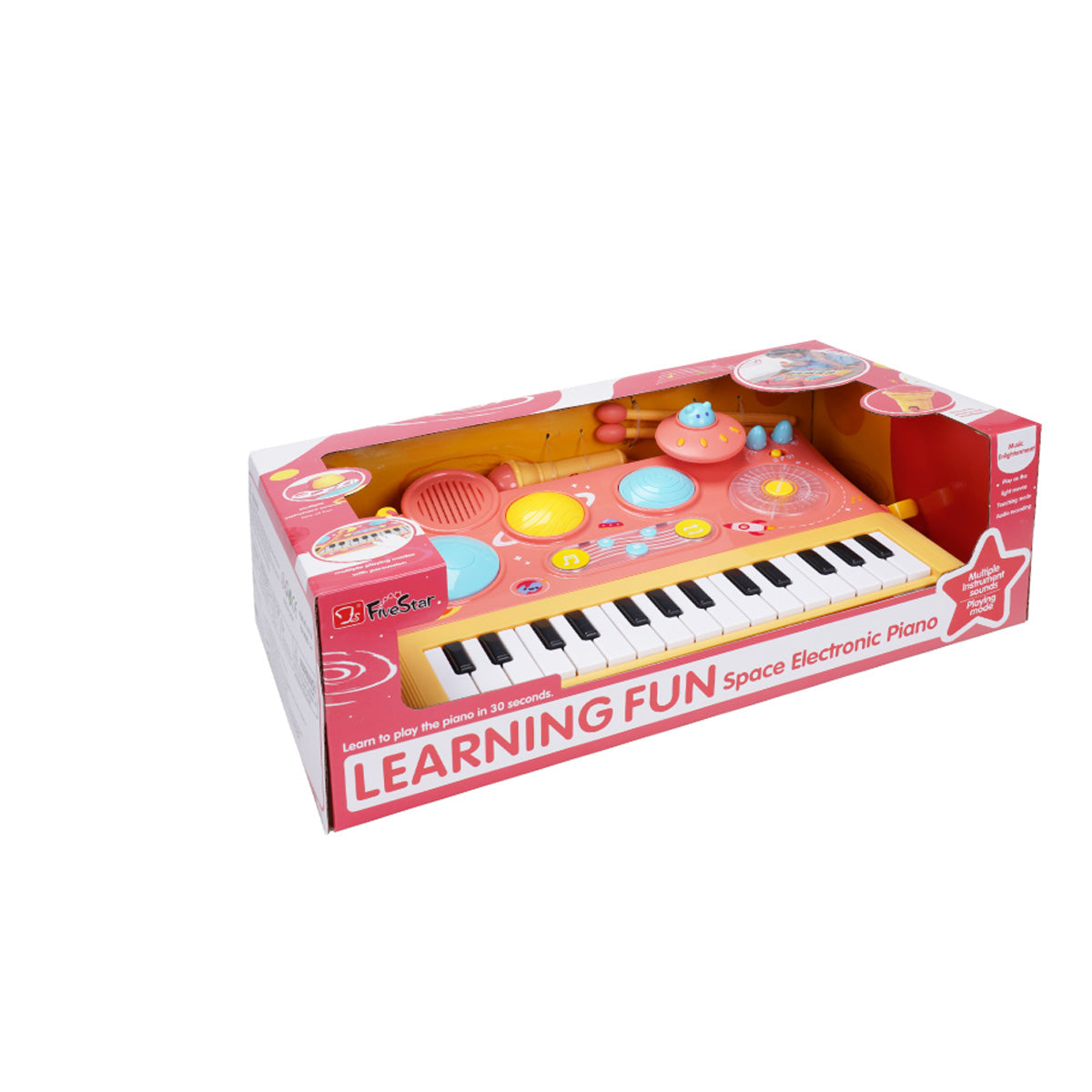 Piano Grande bateria con microfono