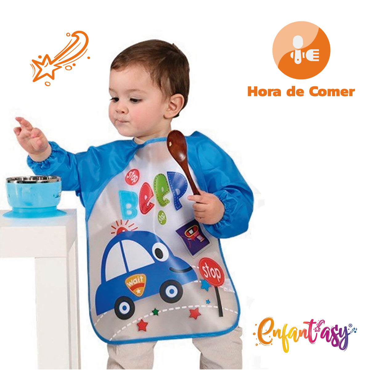 Babero Delantal Plástico