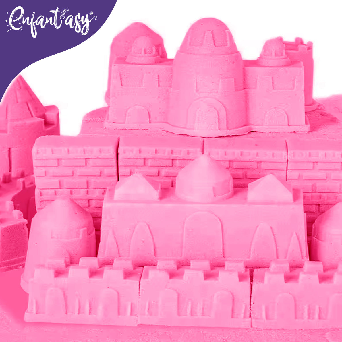 Arena Mágica Kinetica Moldeable Elástica 1000g