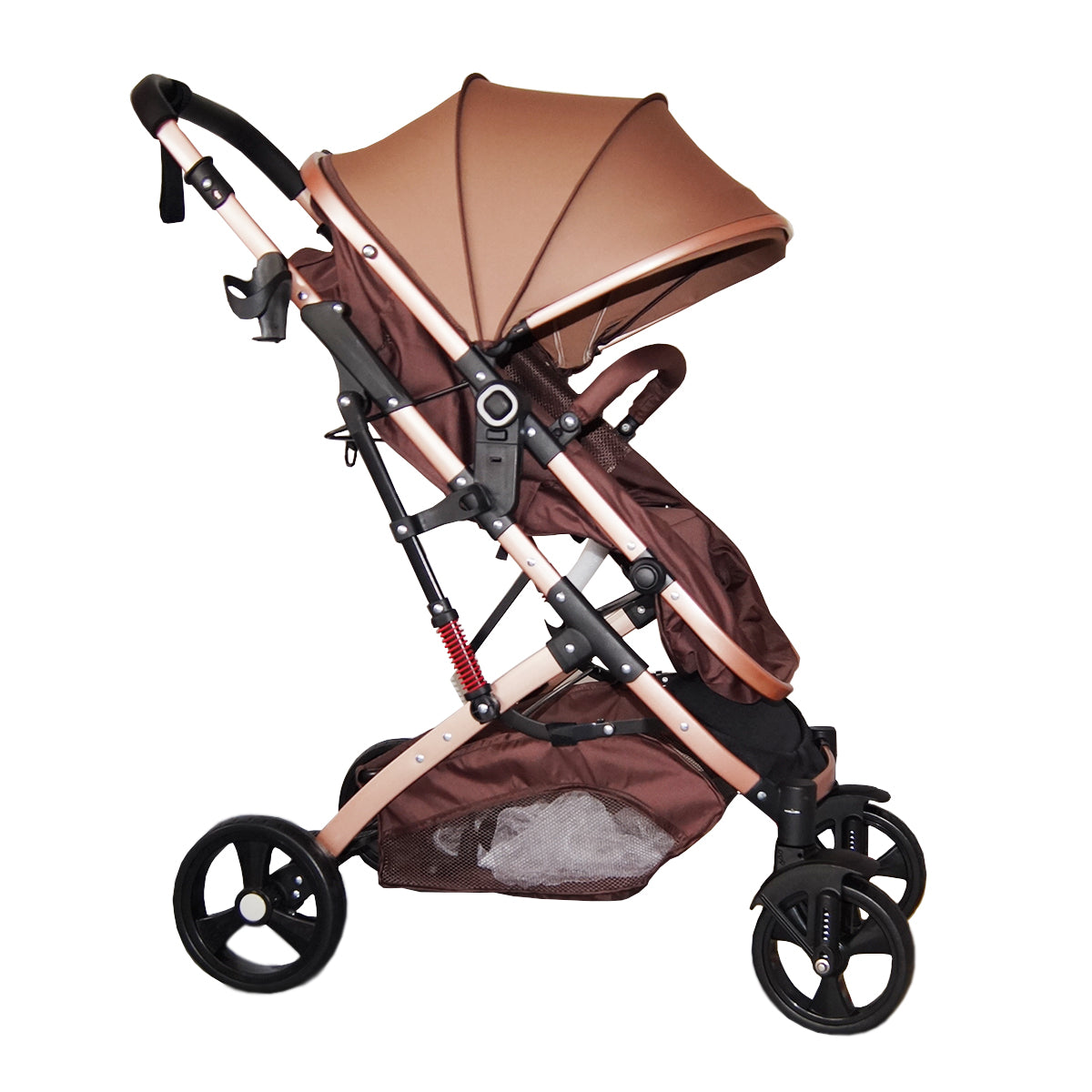 Coche Paseador Bebé Tipo Moises Ultracompacto y Elegante