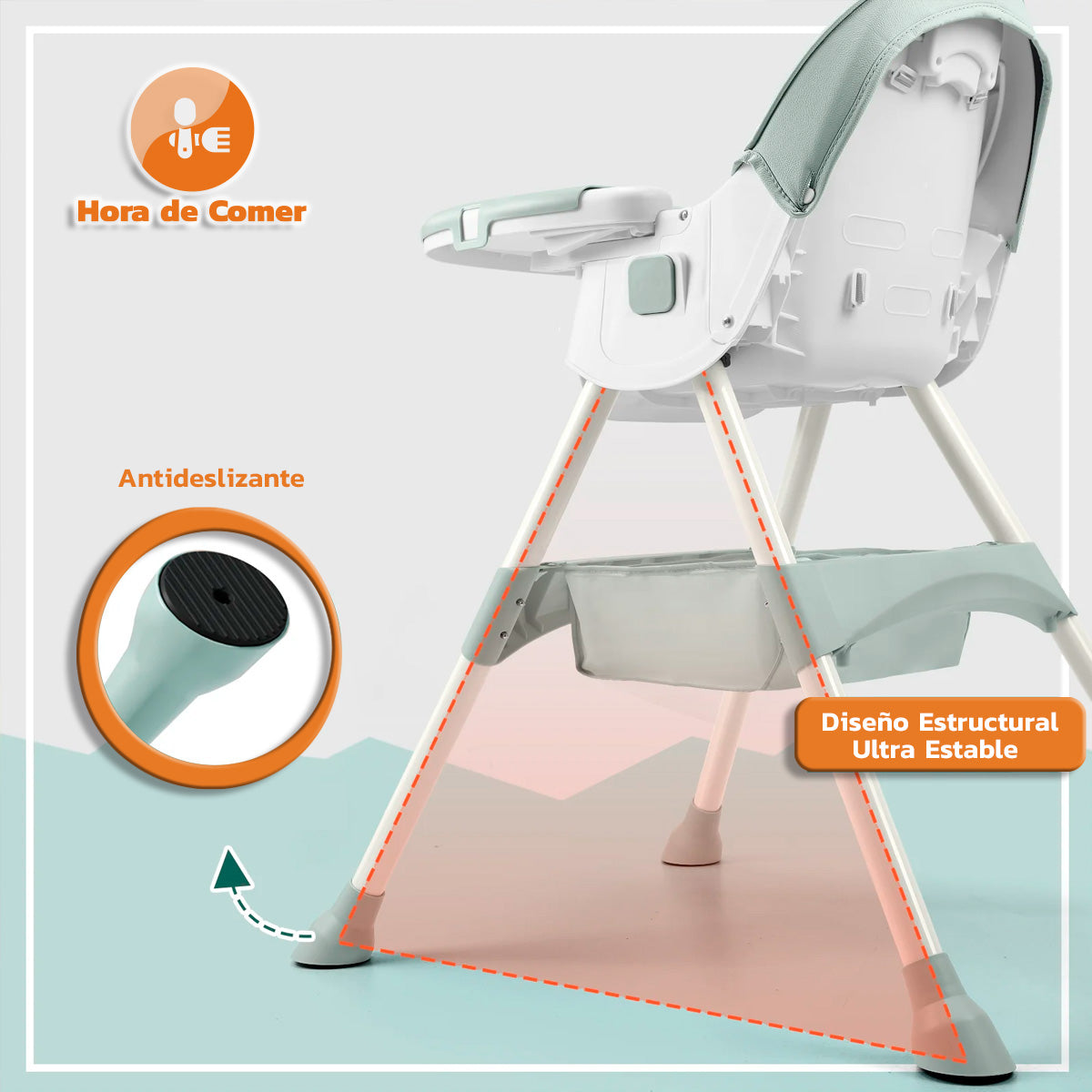 Silla Comedor 4 en 1
