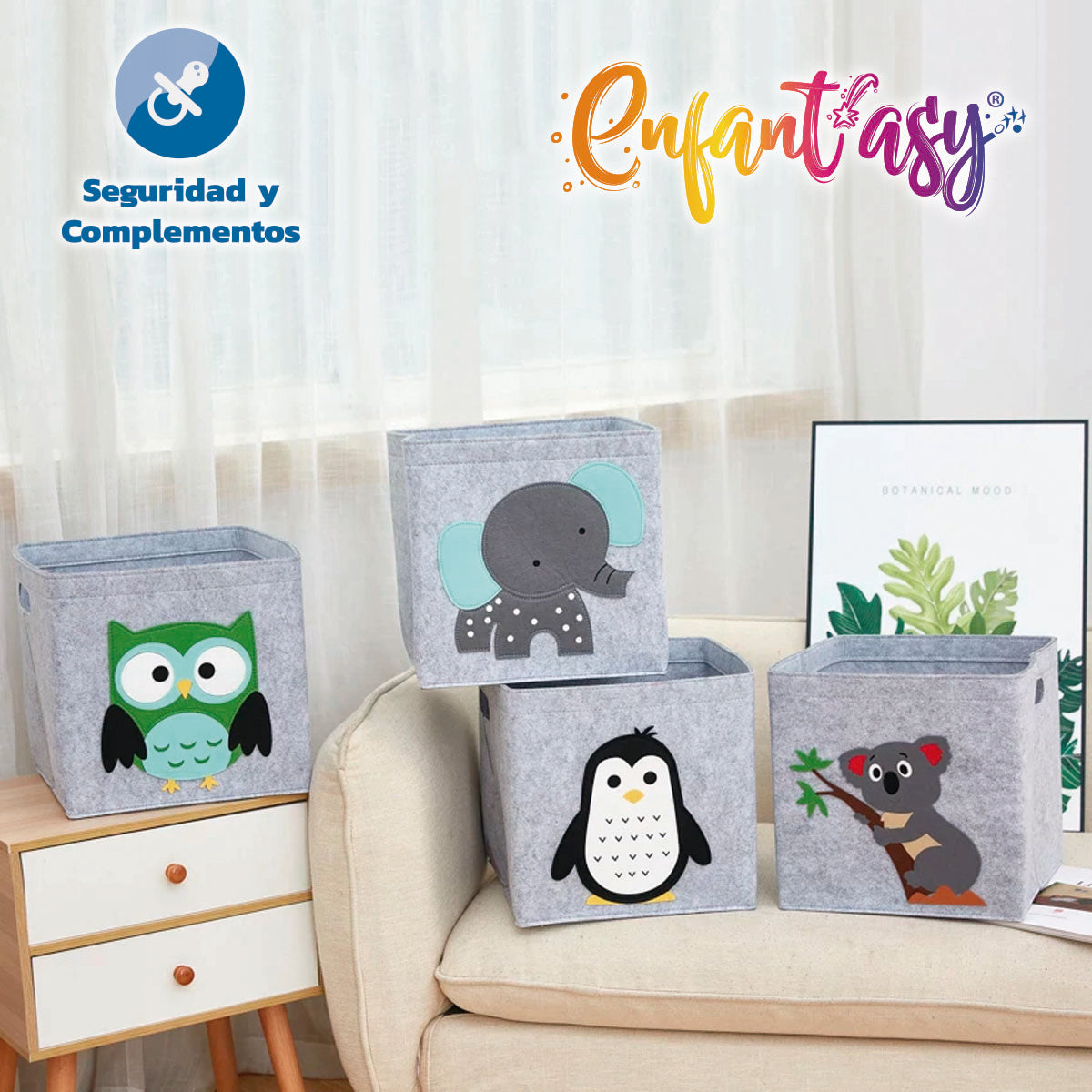 Cajas organizadora de fieltro