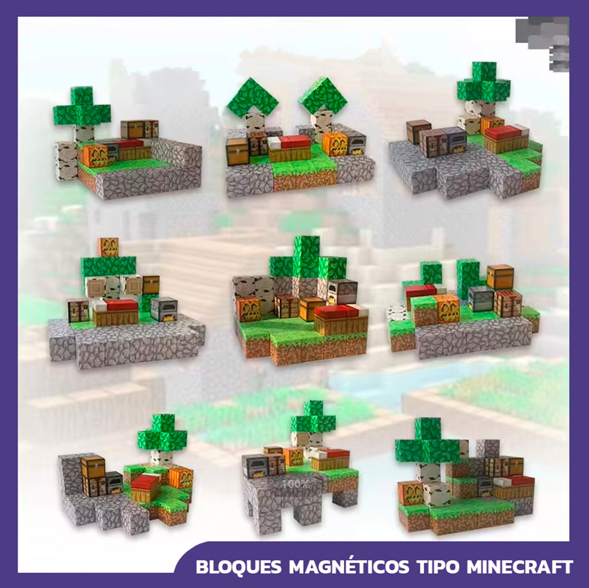 Boques Magnéticos Minecraft