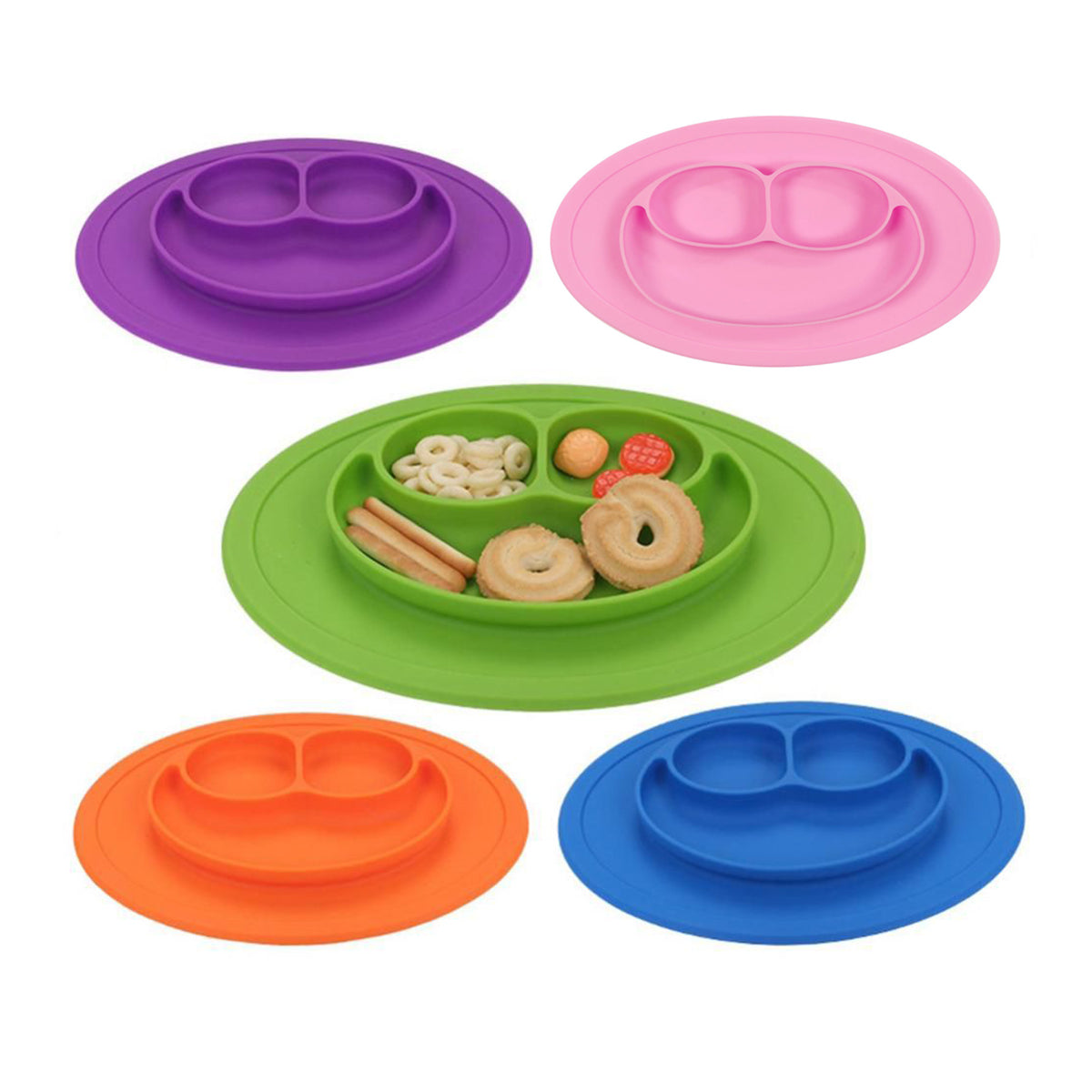 Plato en Silicona Llano