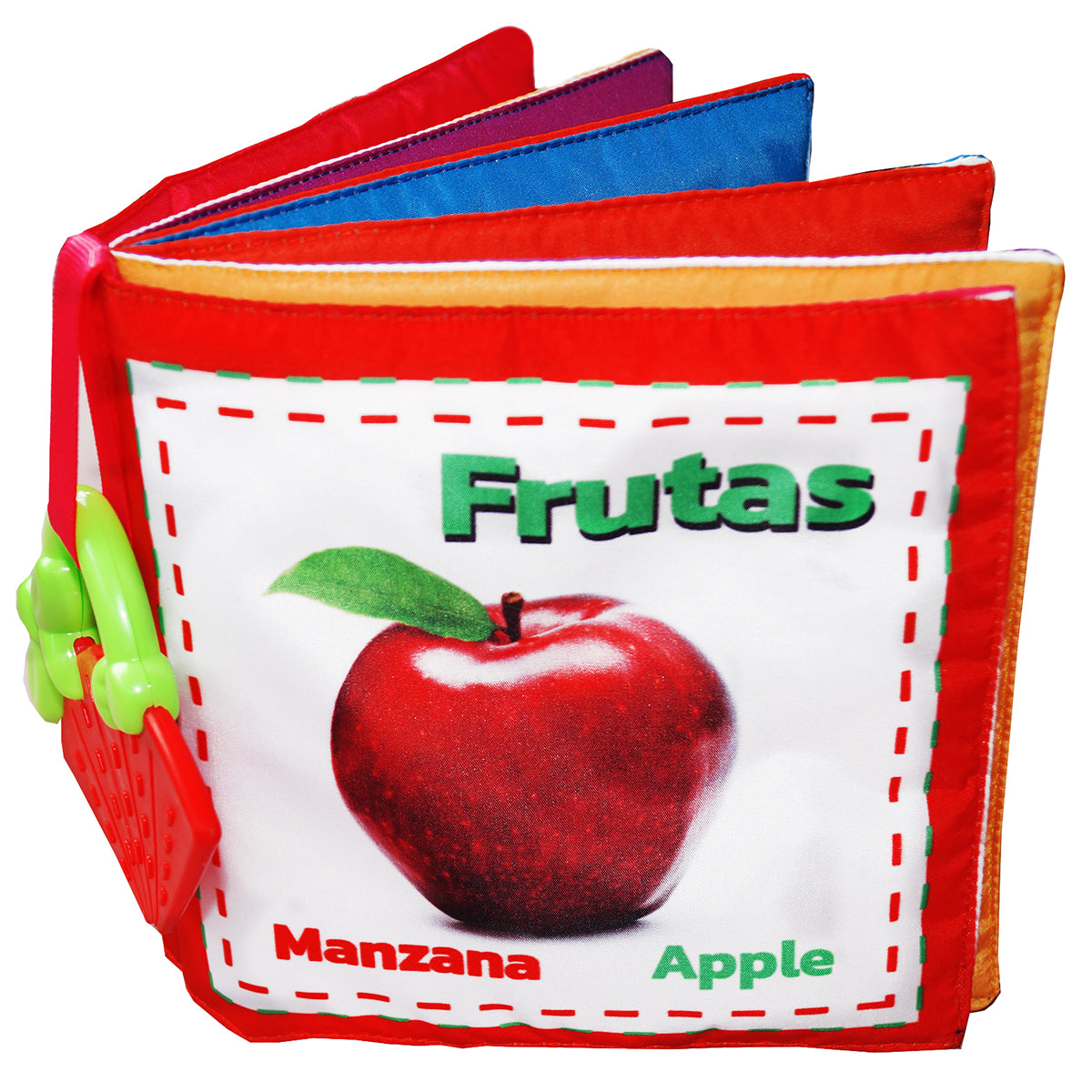 Libro de tela tipo MONTESSORI