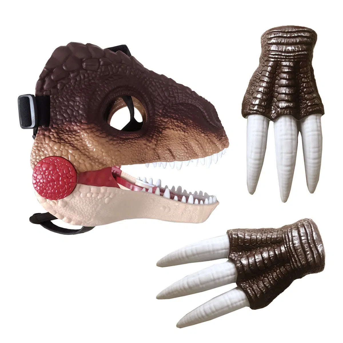 Combo Mascara Dinosaurio + Garras