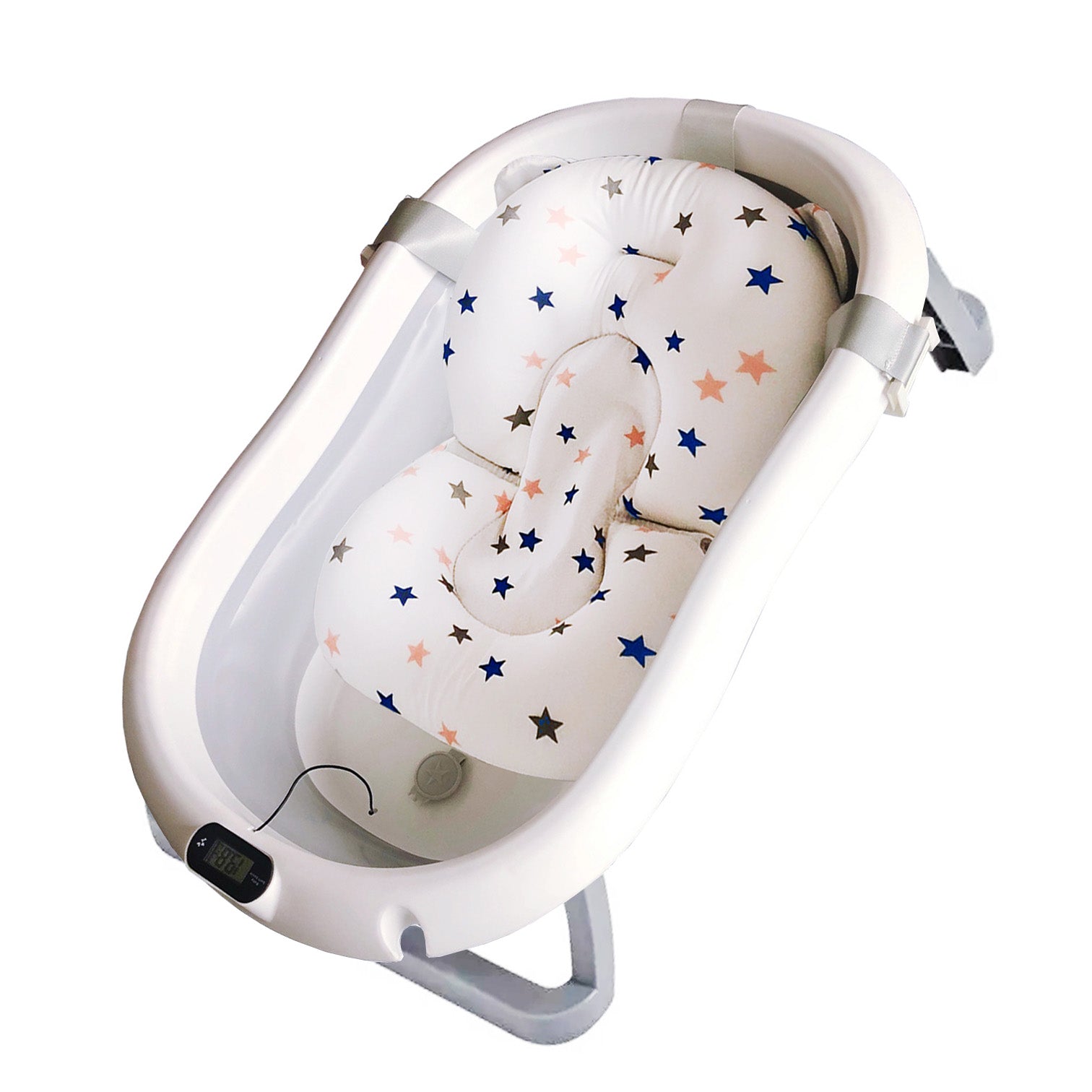 Tina plegable con termometro