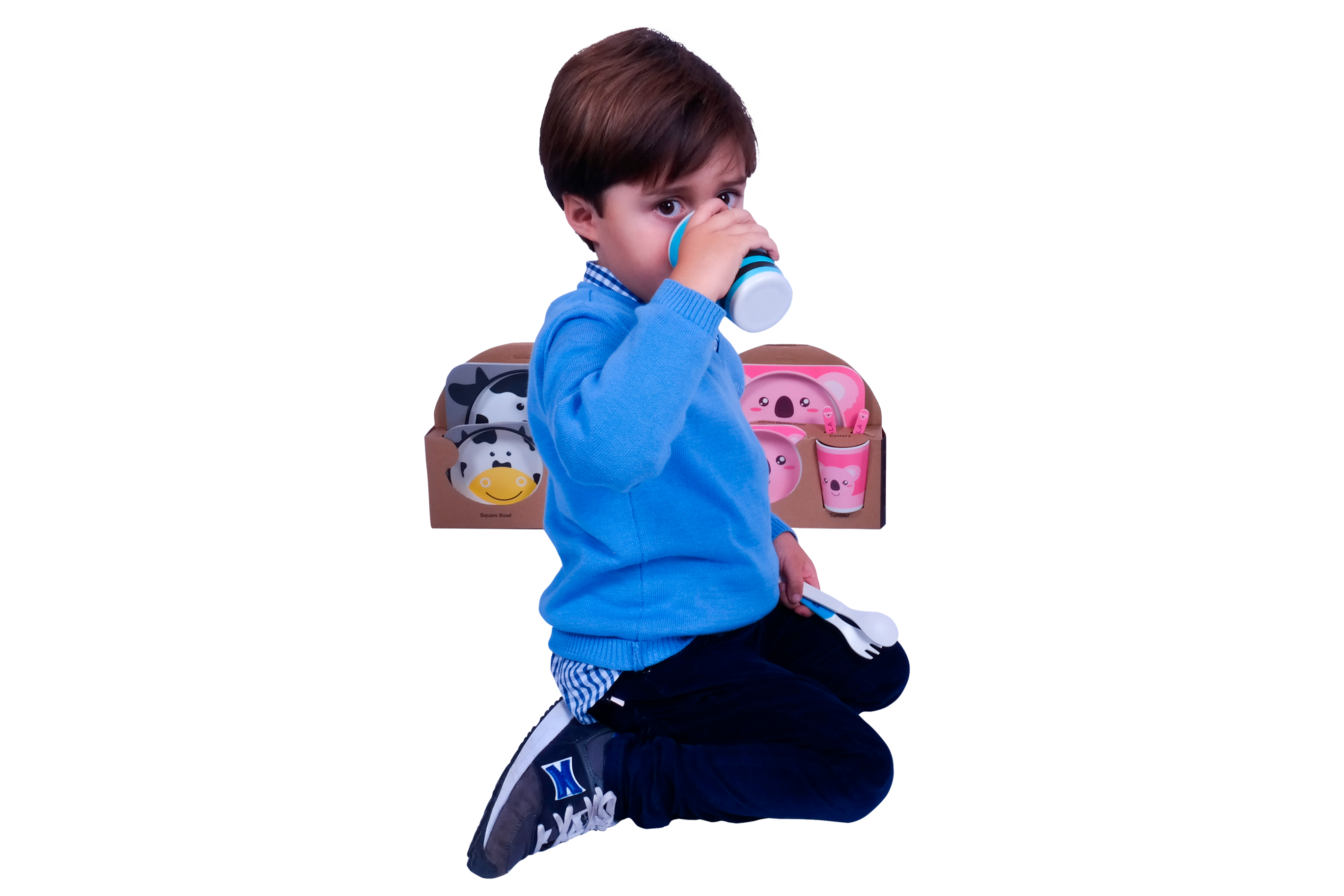 Set Vajilla en Bambú