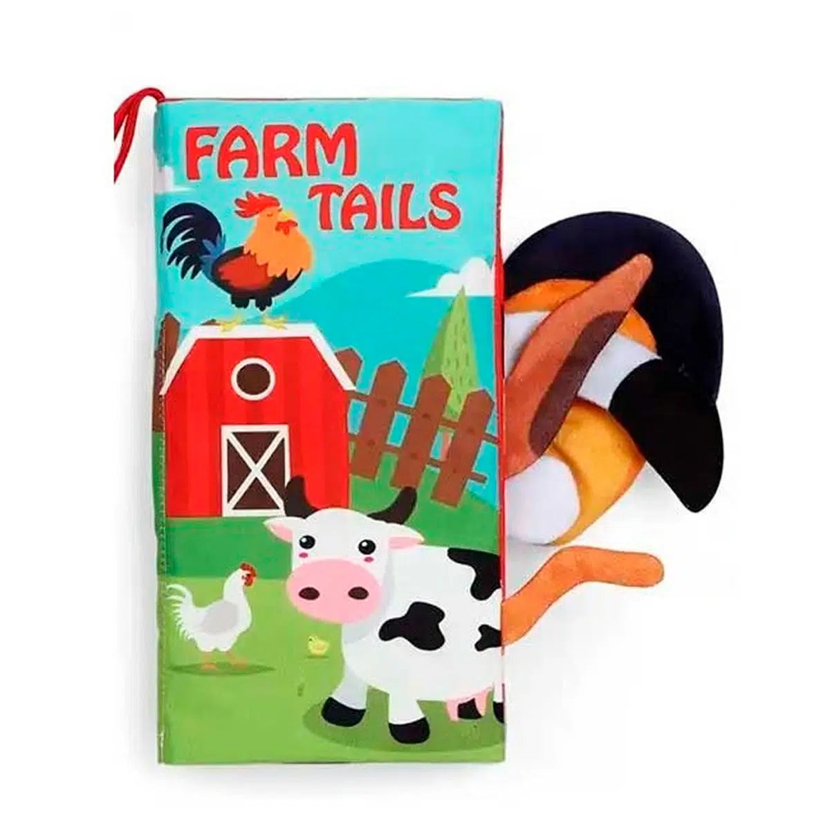 Libro de tela con textura