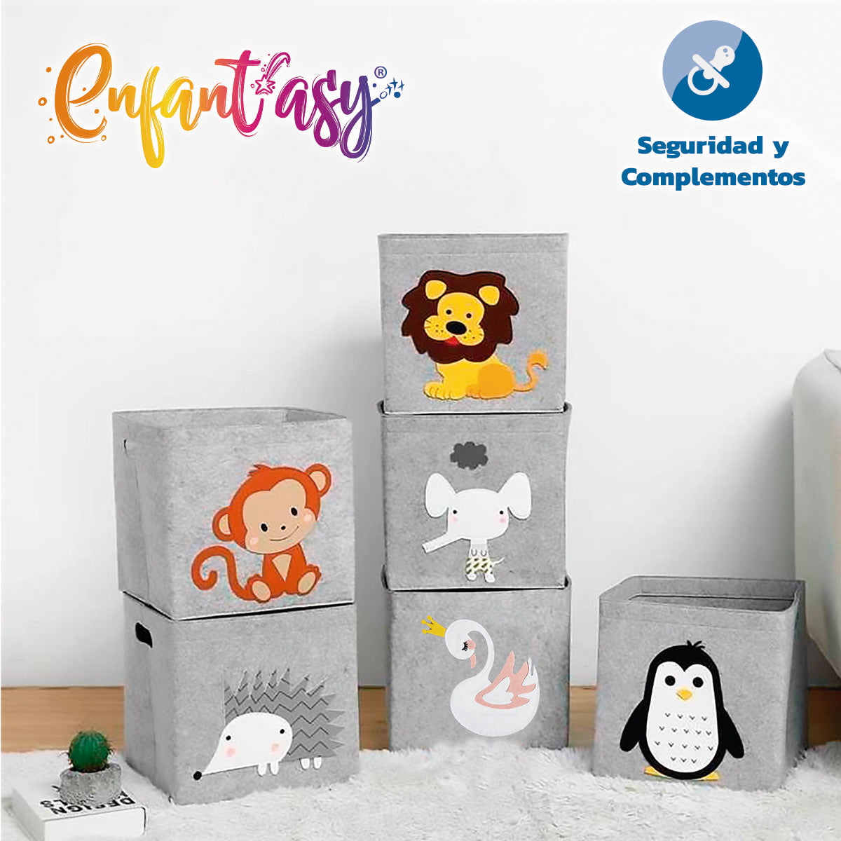 Cajas organizadora de fieltro