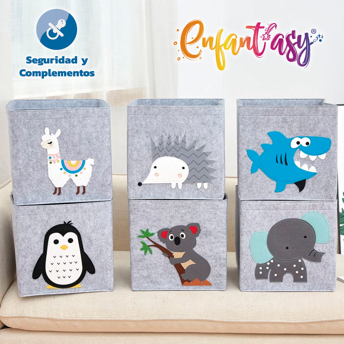 Cajas organizadora de fieltro