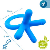 Set Mordedor Comotomo Rascaencias En Silicona Libre Bpa X2