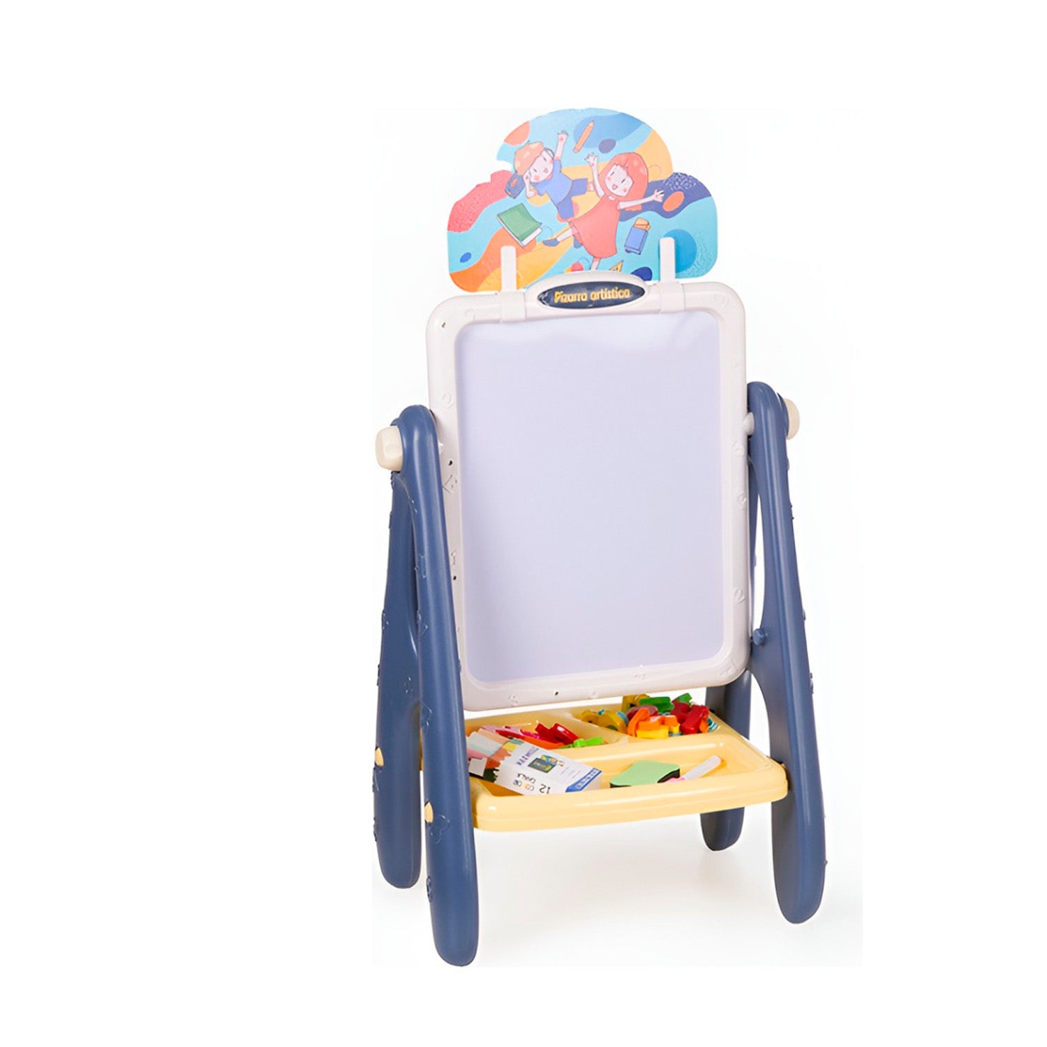 Tablero Pizarra Infantil Magnético Doble Cara