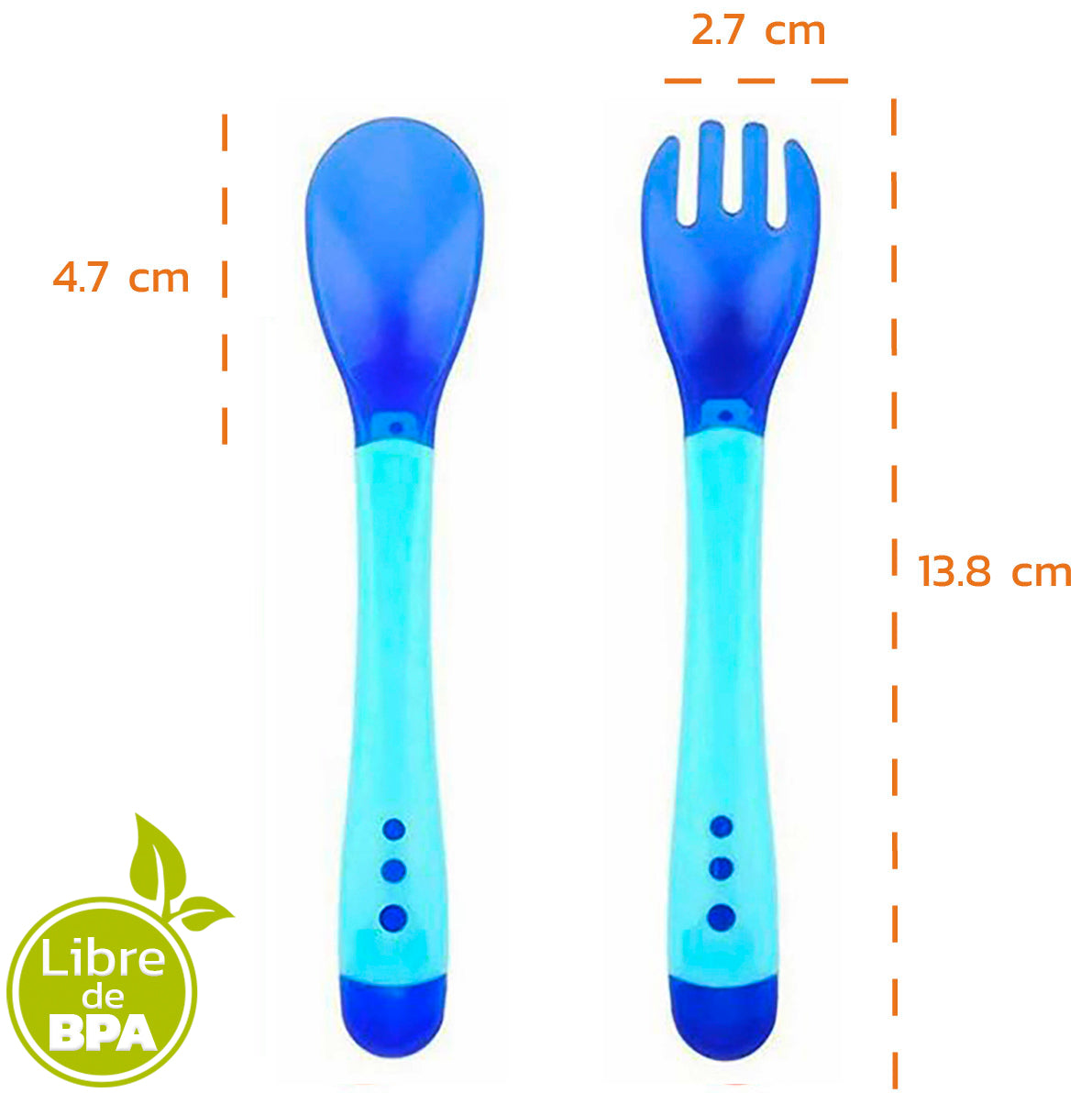 Cubiertos Termosensibles