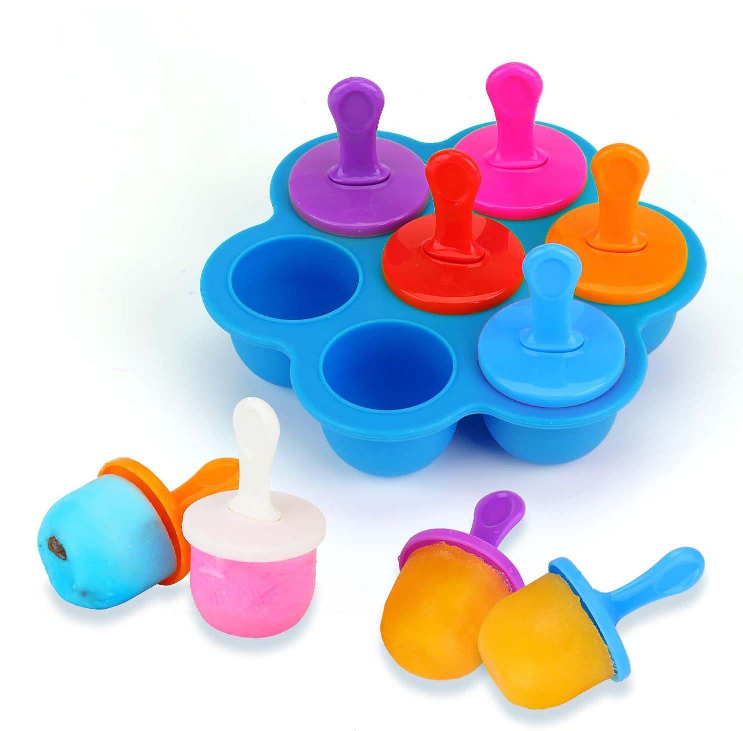 Paletas en Silicona para Bebé