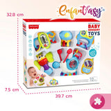 Set Kit De Mordedores Y Sonajeros X 6 Unidades Estimulación