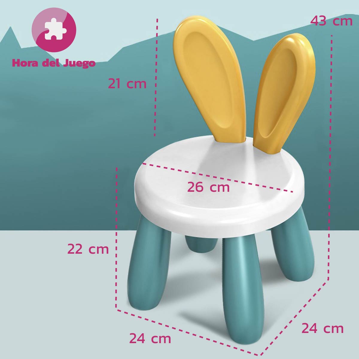 Silla Plástica Infantíl