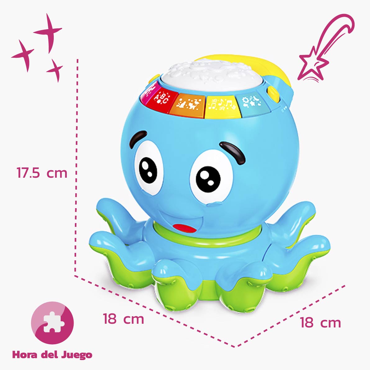 Pulpo Didáctico con Teléfono