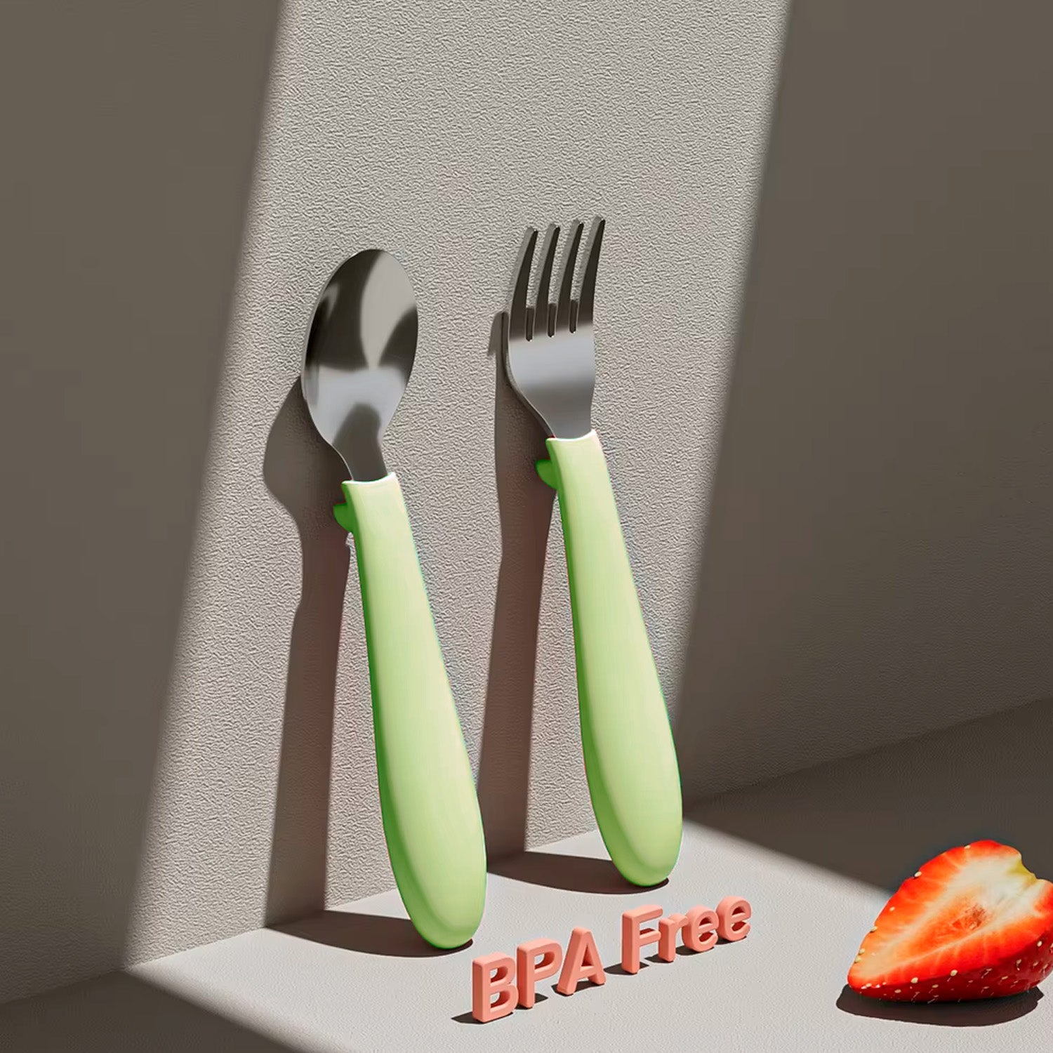Juego De Cubiertos Cuchara Tenedor Acero