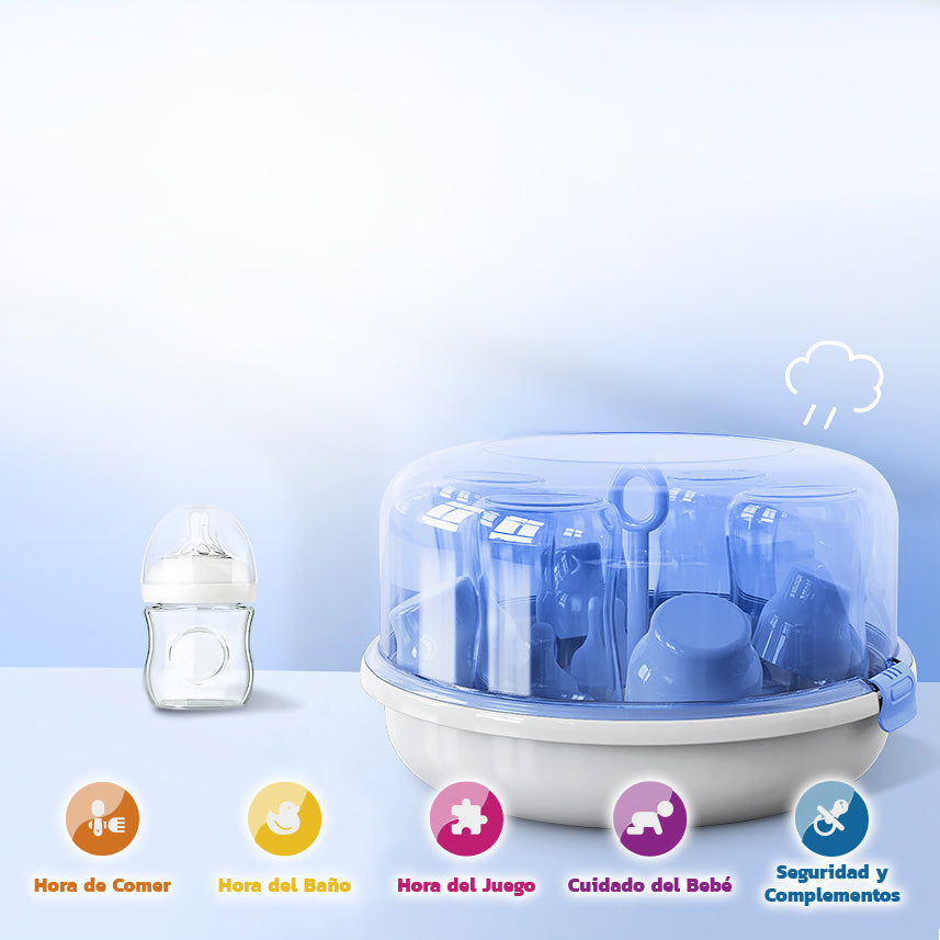 Esterilizador De Microondas A Vapor Para Teteros y Biberones