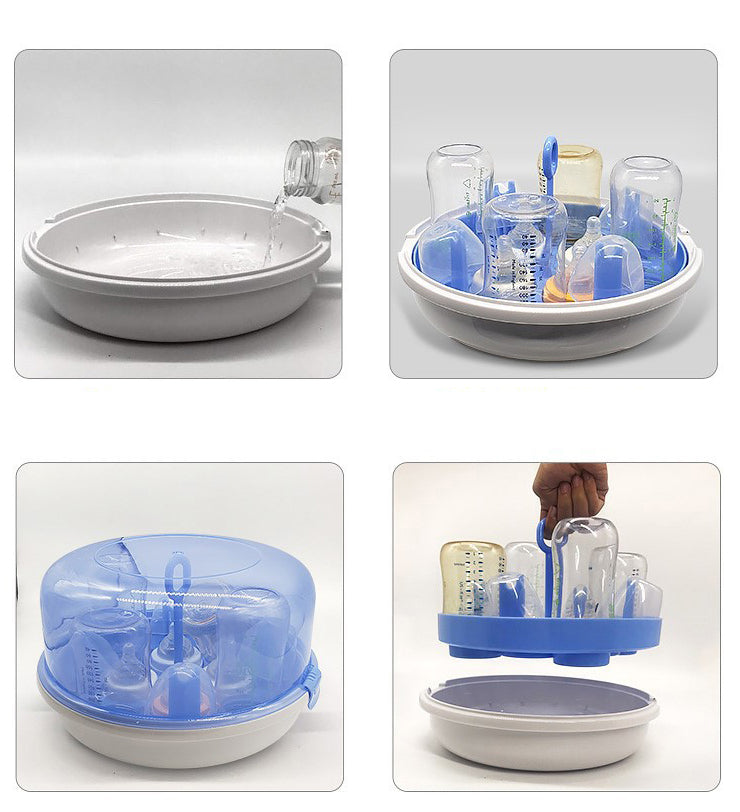 Esterilizador De Microondas A Vapor Para Teteros y Biberones