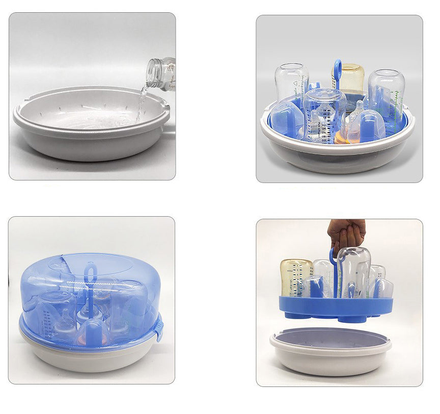 Esterilizador De Microondas A Vapor Para Teteros y Biberones