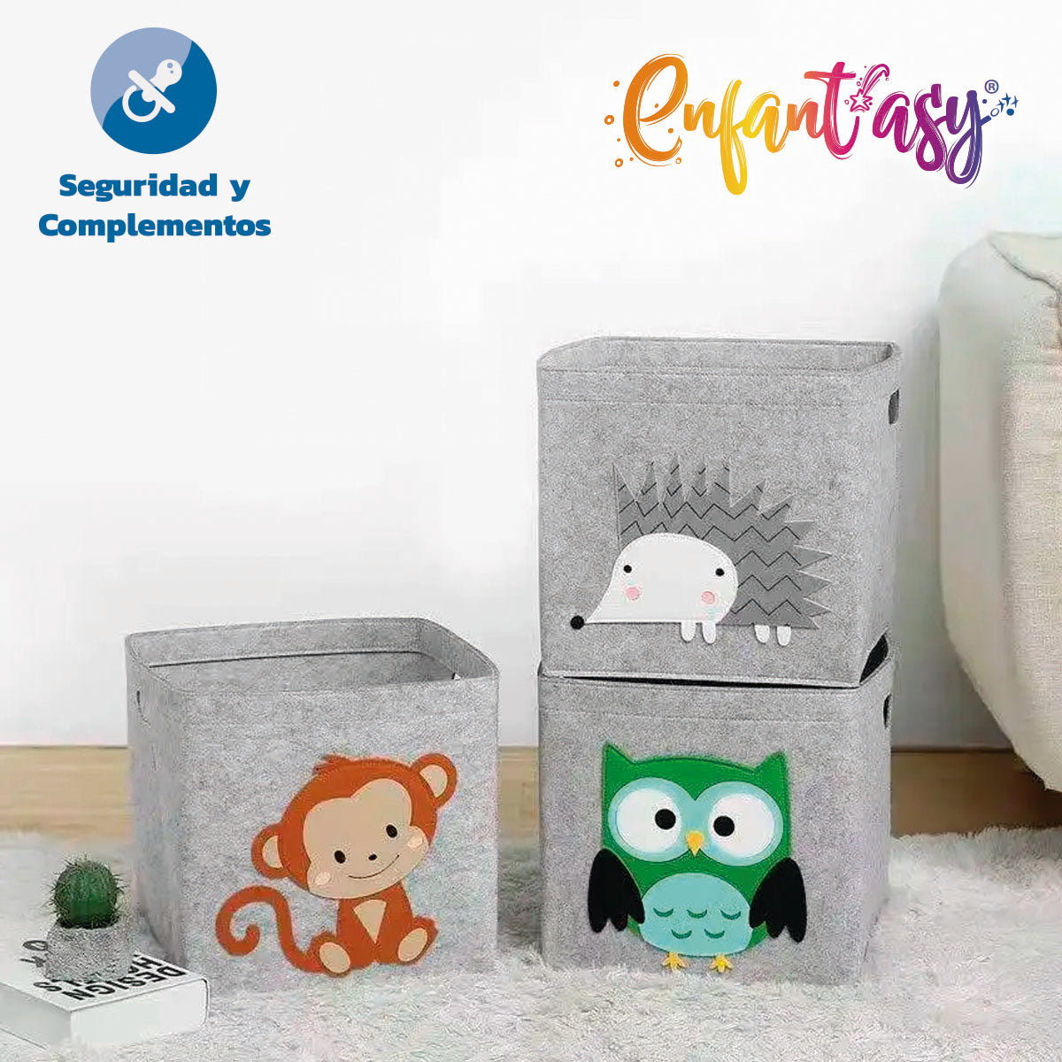 Cajas organizadora de fieltro