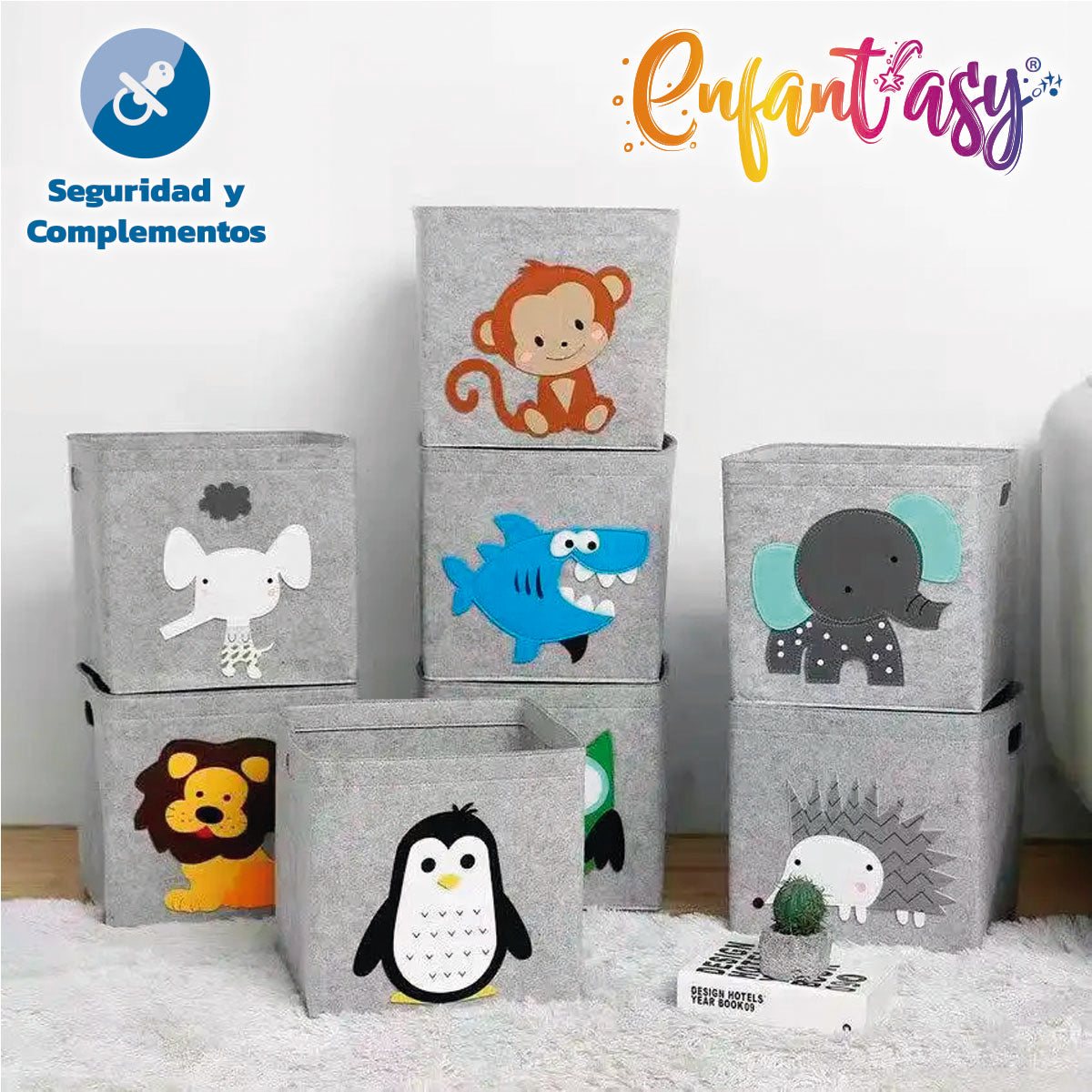 Cajas organizadora de fieltro