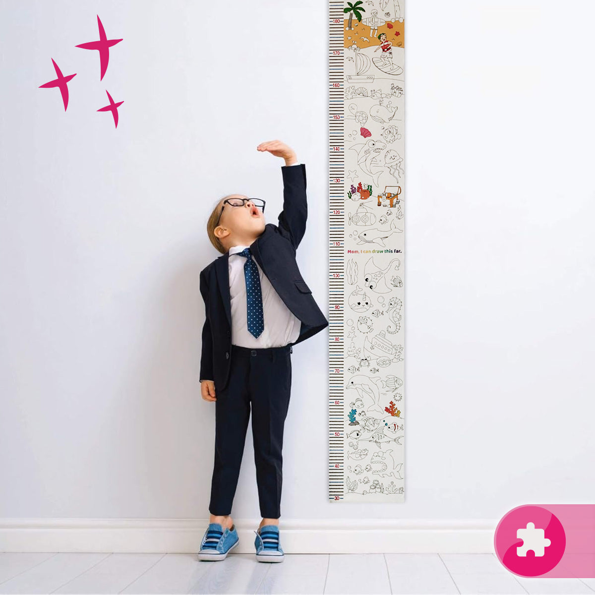 Metro Adhesivo Pared