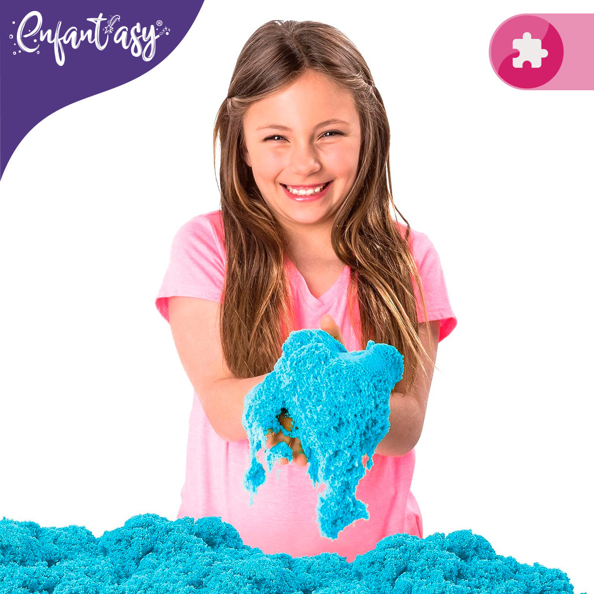 Arena Mágica Kinetica Moldeable Elástica 1000g