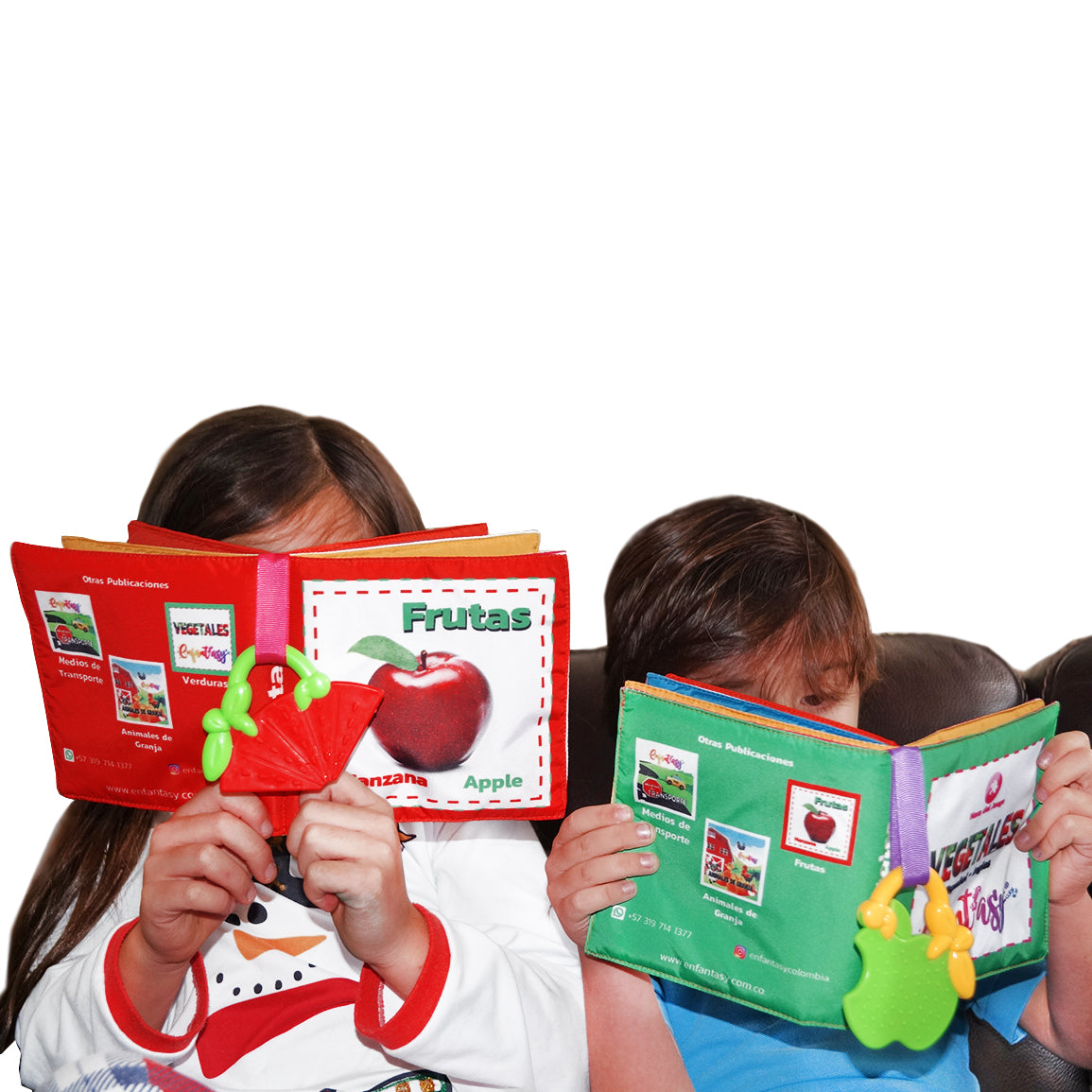 Libro de tela tipo MONTESSORI