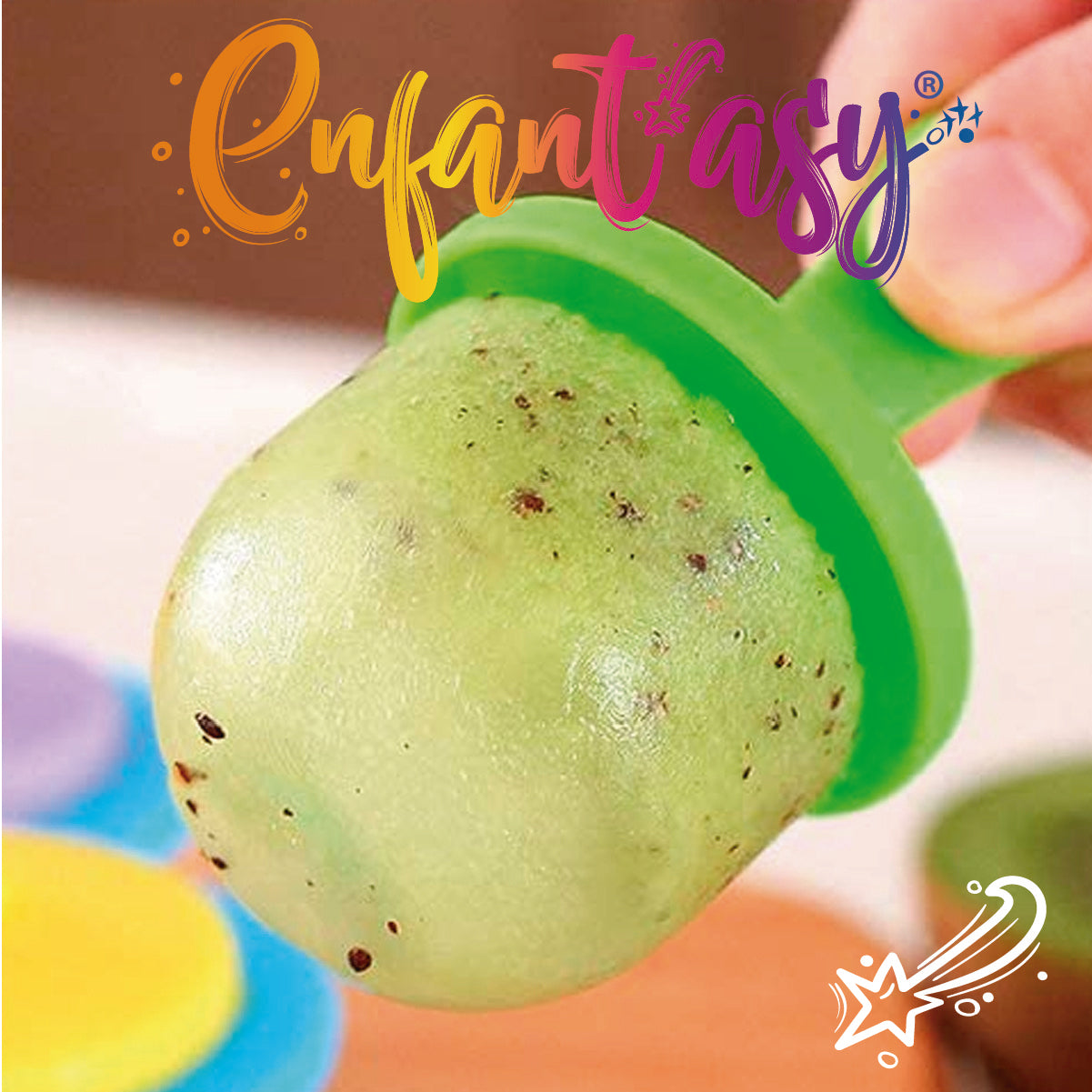 Paletas en Silicona para Bebé