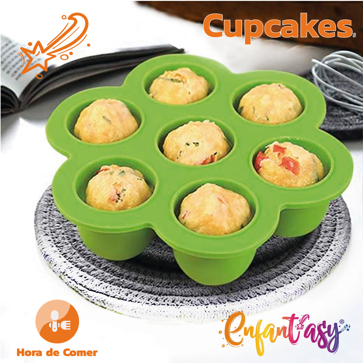 Paletas en Silicona para Bebé