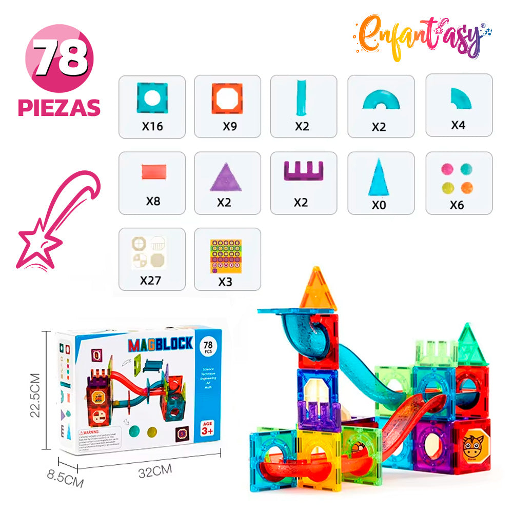 Fichas Magnéticas Túnel