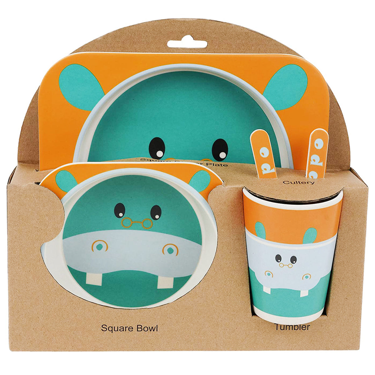 Set Vajilla en Bambú