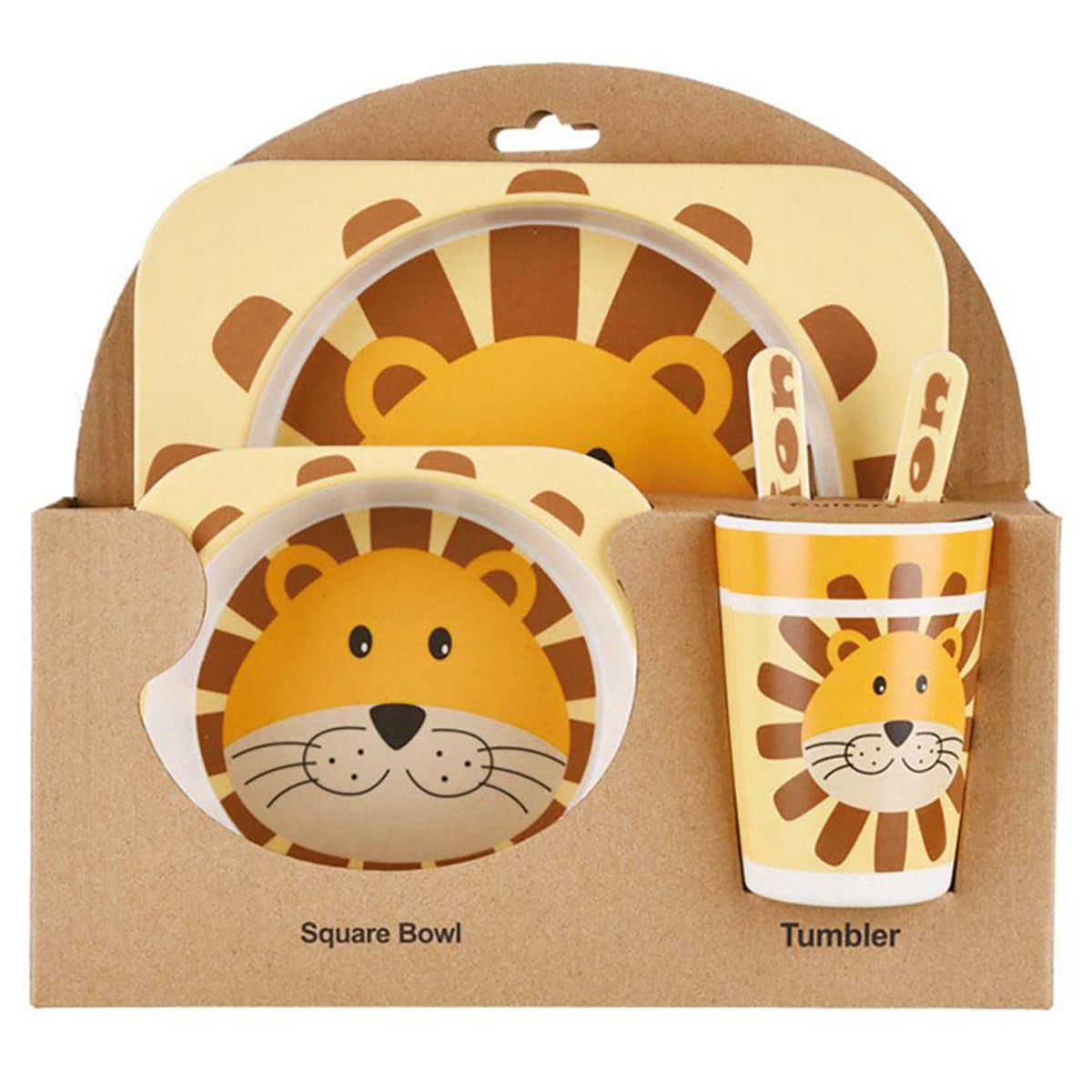 Set Vajilla en Bambú