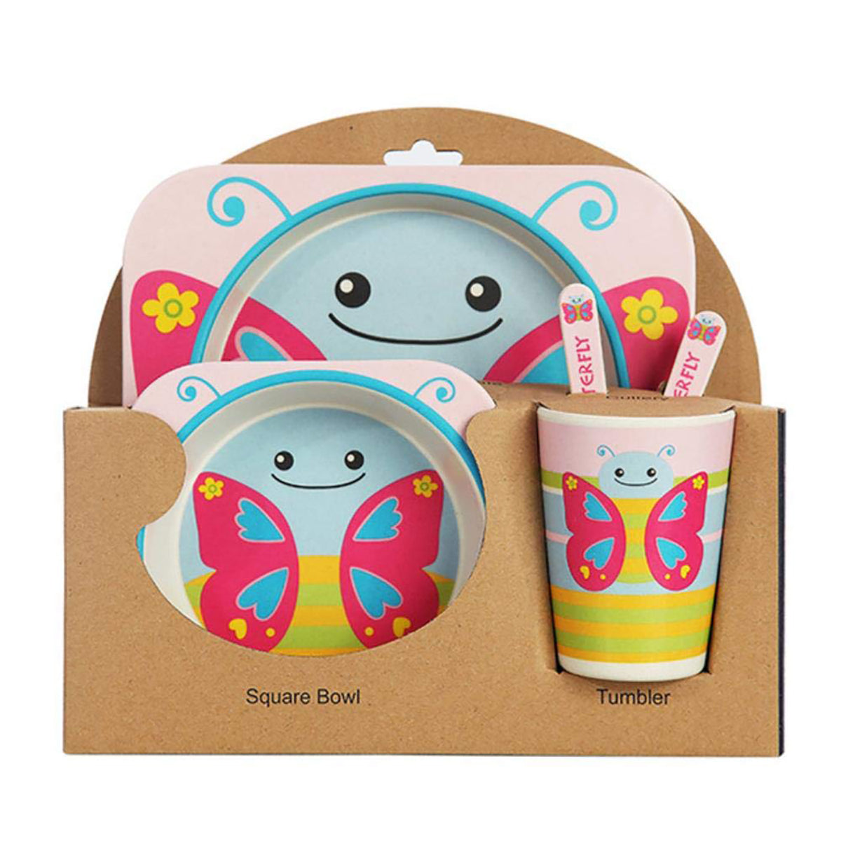 Set Vajilla en Bambú