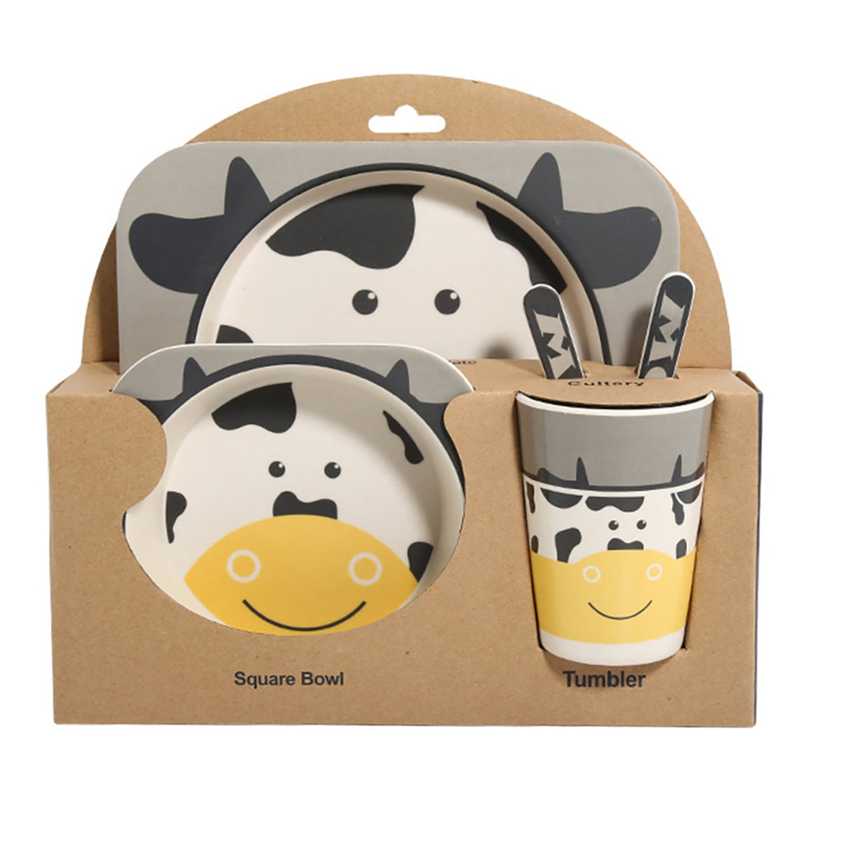 Set Vajilla en Bambú